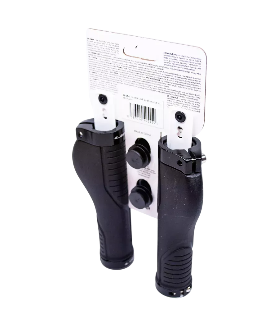 Ручки руля Longus LINE (черные, L-140 мм)