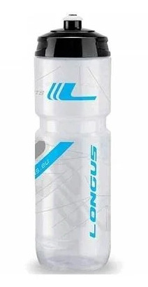 Велобутылка Longus TESA 800 мл (прозрачно/синяя)