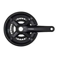 Система шатунов Shimano FC-MT210 с защитой (черный/175мм 46-30)