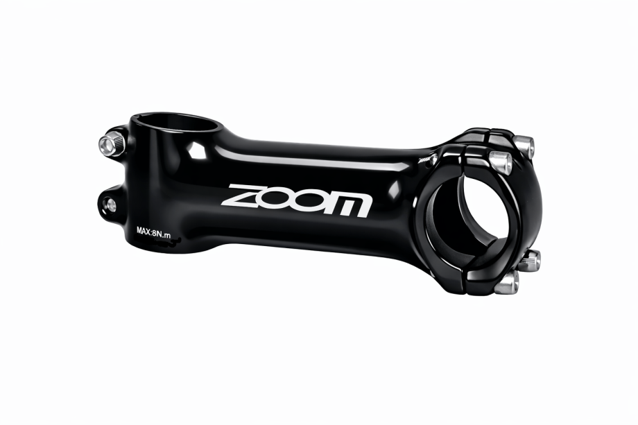 Вынос руля Zoom TDS-D343B-8 (110 мм,15° / 25.4 мм, чёрный)