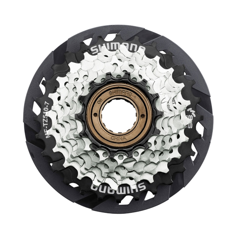 Трещотка Shimano MF-TZ510 (7 скоростей, 14-28T, с защитой)