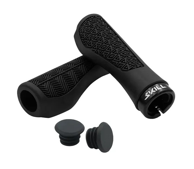 Грипсы SKILL ERGO TOUR 135 мм (чёрные)