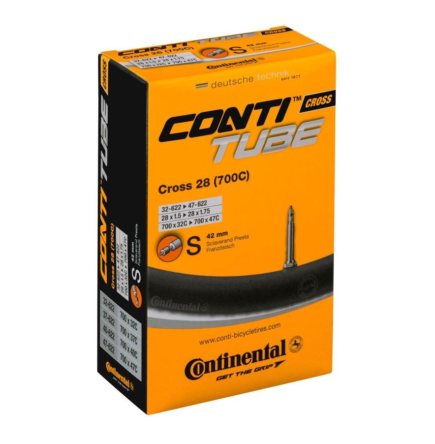 Камера Continental Cross 28 (700C) (32/47-622) S42 Presta