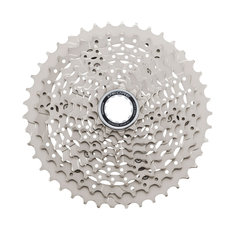 Кассета Shimano Deore CS-M4100 (10 скоростей, 11-42T)