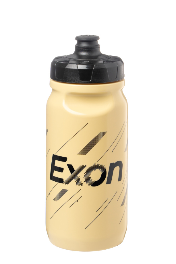 Велосипедная фляга Exon CB-15199M 600 (бежевый/чёрный)