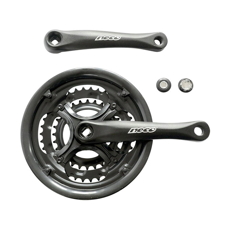 Шатуны NECO NSA-3002 (28/38/48T, алюминиевые, 170 мм)