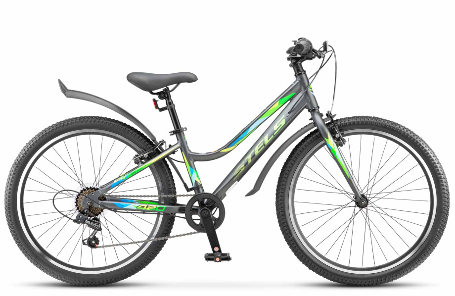 Велосипед Stels Cristy 420 V 24″ (серый)