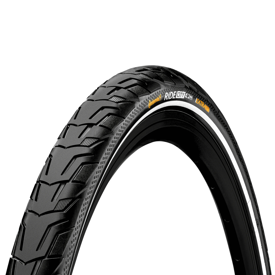 Велосипедная покрышка Continental 28x1.60 (42-622) RIDE City, Black-Reflex