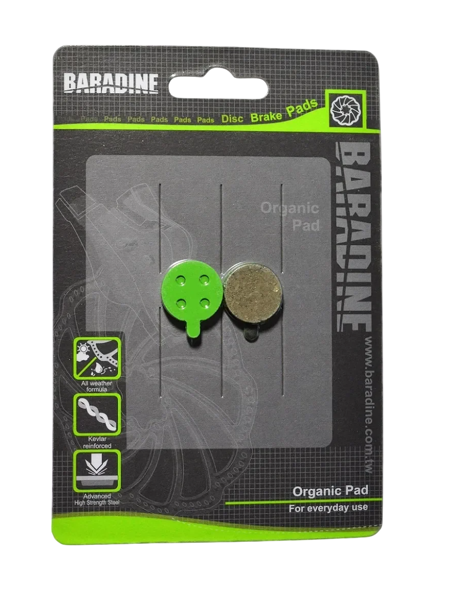 Тормозные колодки дисковые Baradine DS-23 Organic