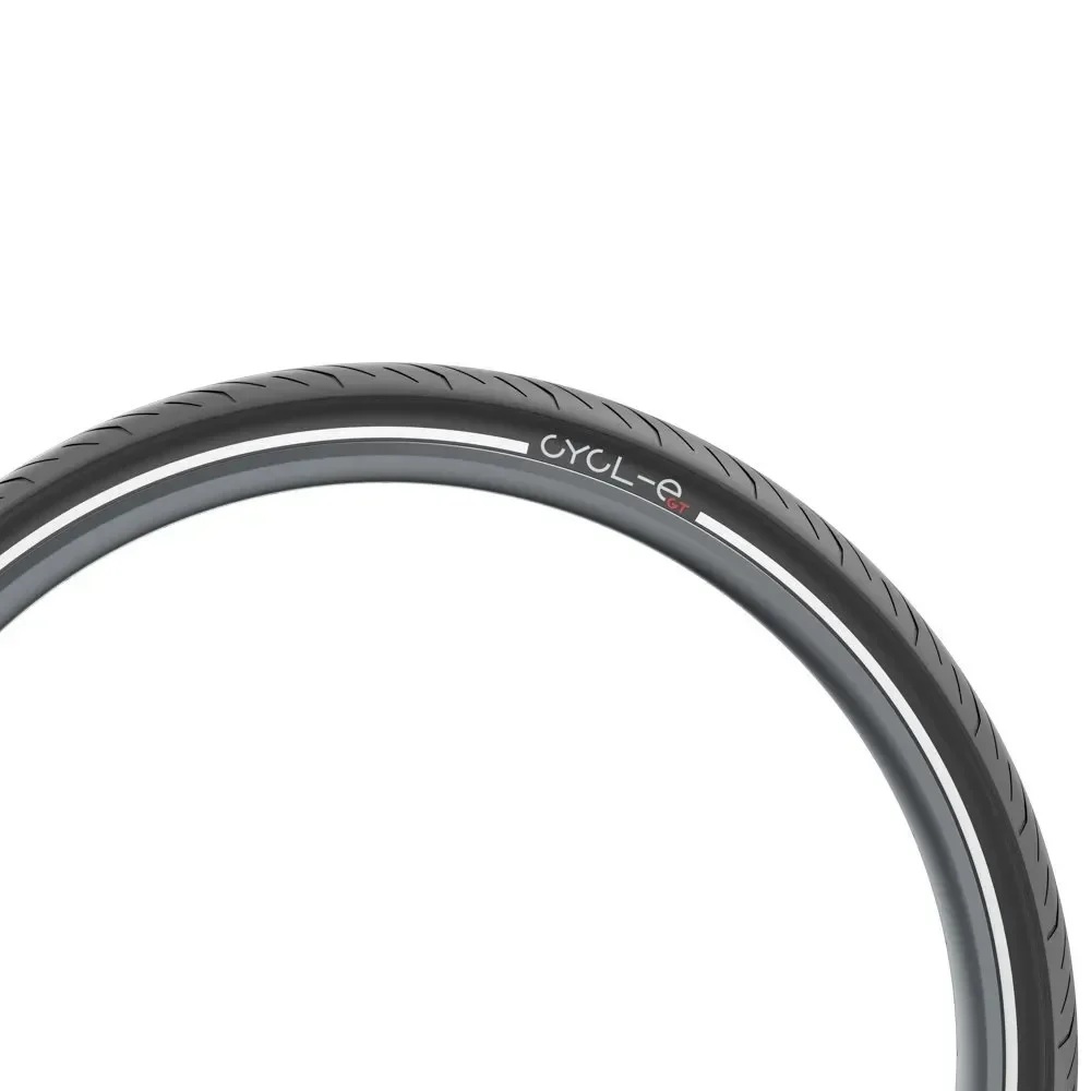 Велосипедная покрышка Pirelli 37-622 (700x37C) Cycl-E GT, Black-Reflex