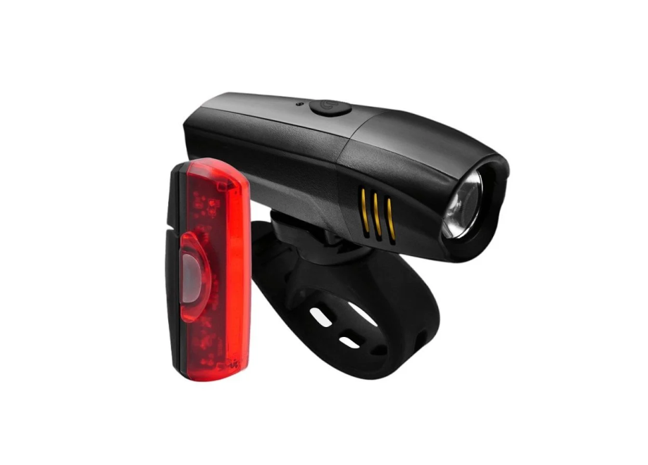 Комплект фонарей для велосипеда Jing Yi JY-7117+JY-6102T