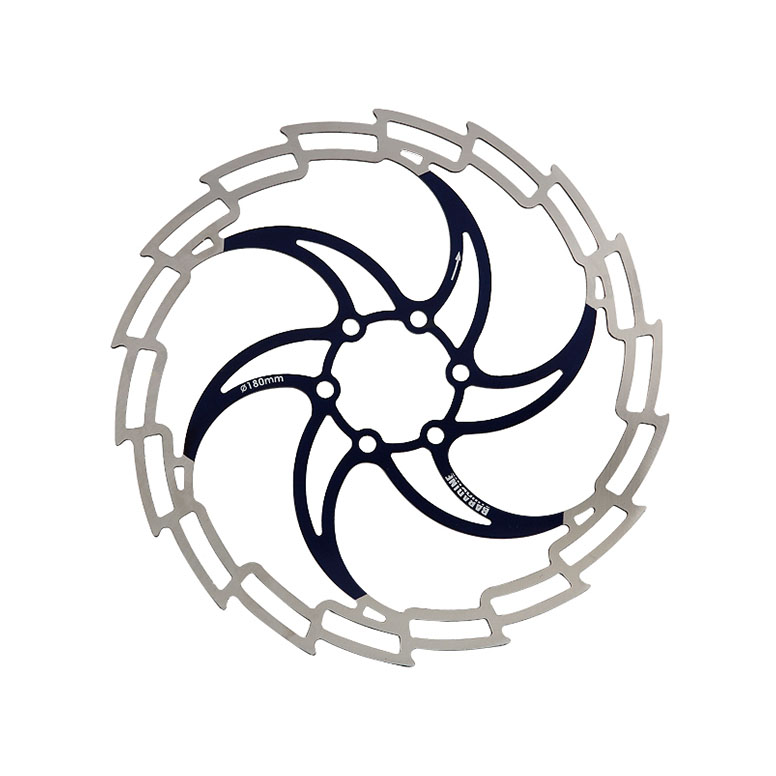 Тормозной ротор Baradine DB-05D (180 мм, 6 болтов, черный)