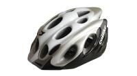 Шлем Catlike Kompact'o (белый/серебристый/черный, козырек)