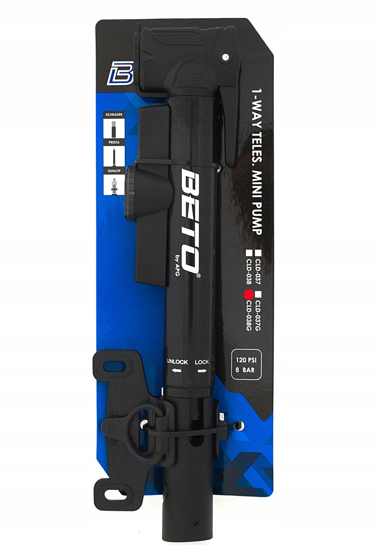 Насос для велосипеда BETO CLD-038G