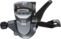 Шифтер Shimano Alivio M4010 левый 2 ск., трос 1800 мм