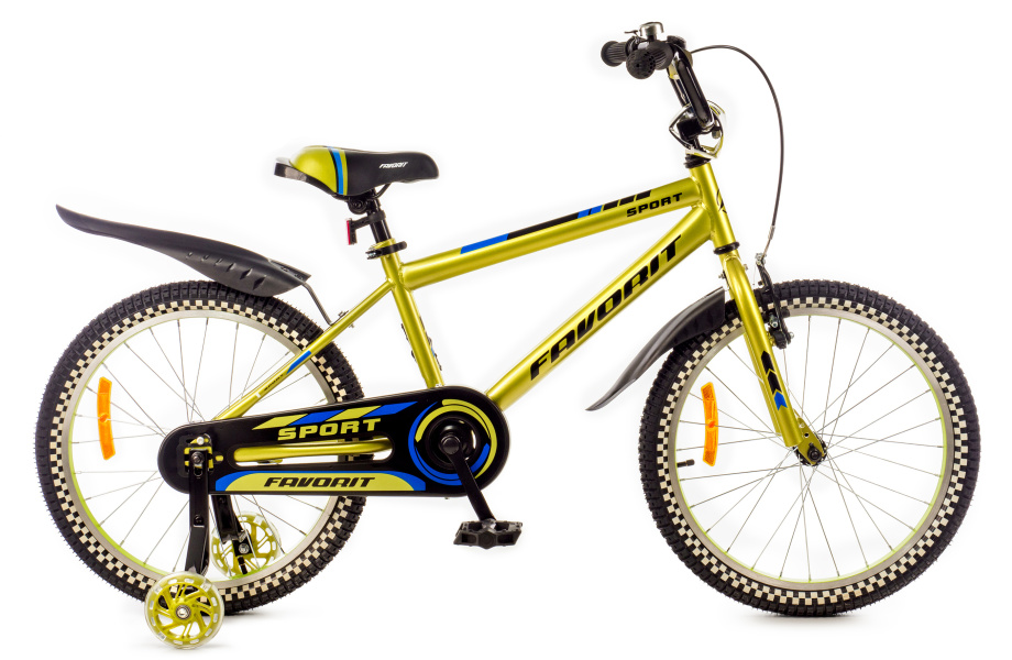Велосипед Favorit Sport 20 (лайм)
