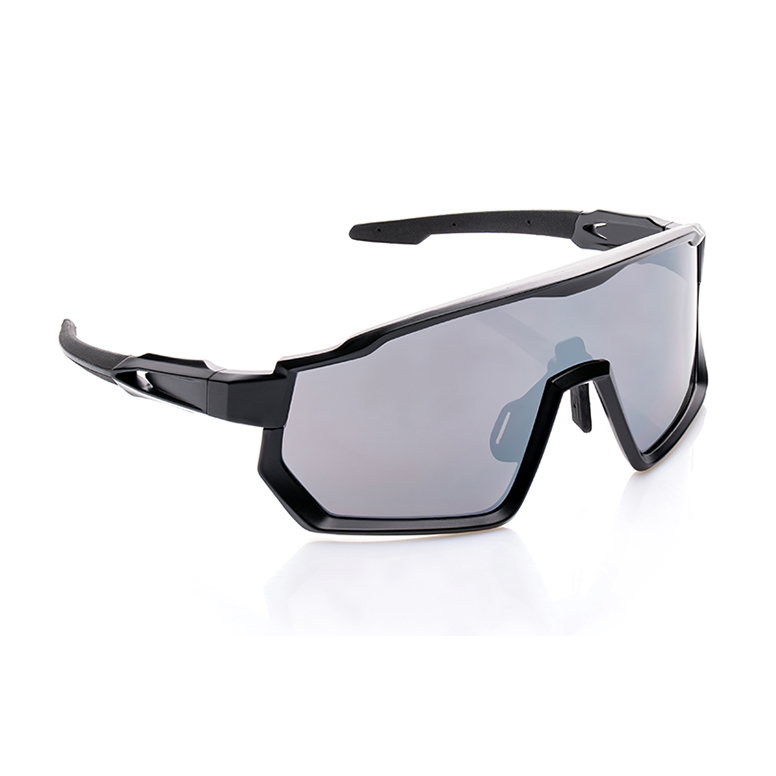 Очки солнцезащитные SD-21509 (чёрный / дымчатый зеркальный)