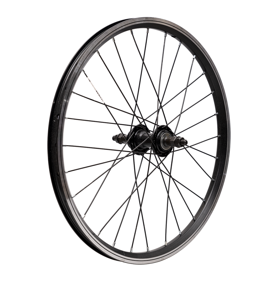 Колесо заднее для ободных тормозов 20" под трещотку Forward (на гайках)