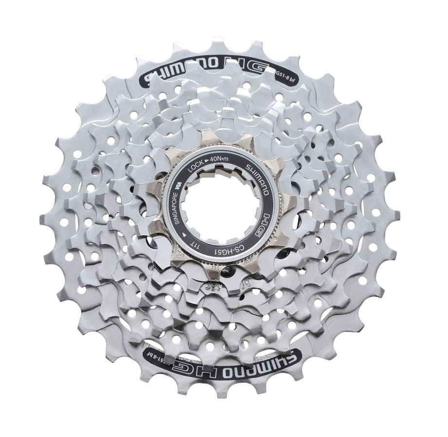 Кассета Shimano CS-HG51 (8 скоростей, 11-30T)