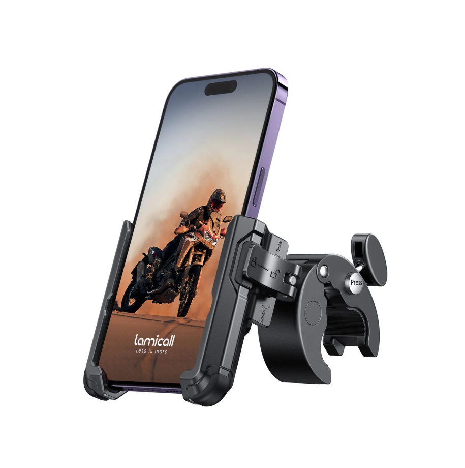 Держатель телефона на руль Lamicall BP09 (чёрный)