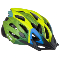 Шлем STG MV29-A (салатовый/синий/чёрный, с фикс. застежкой) M(55-58)