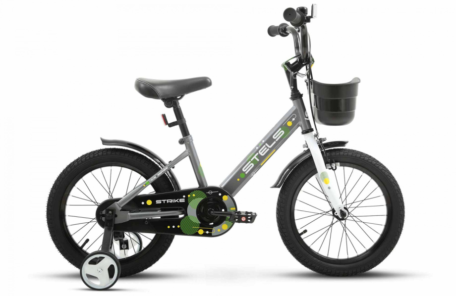 Велосипед Stels Strike 16″ (серый)