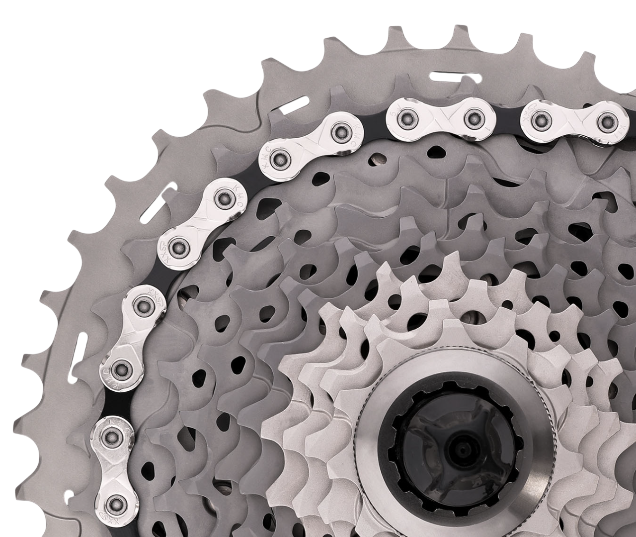 Цепь велосипедная KMC X11 (118 звеньев, 11 скоростей)