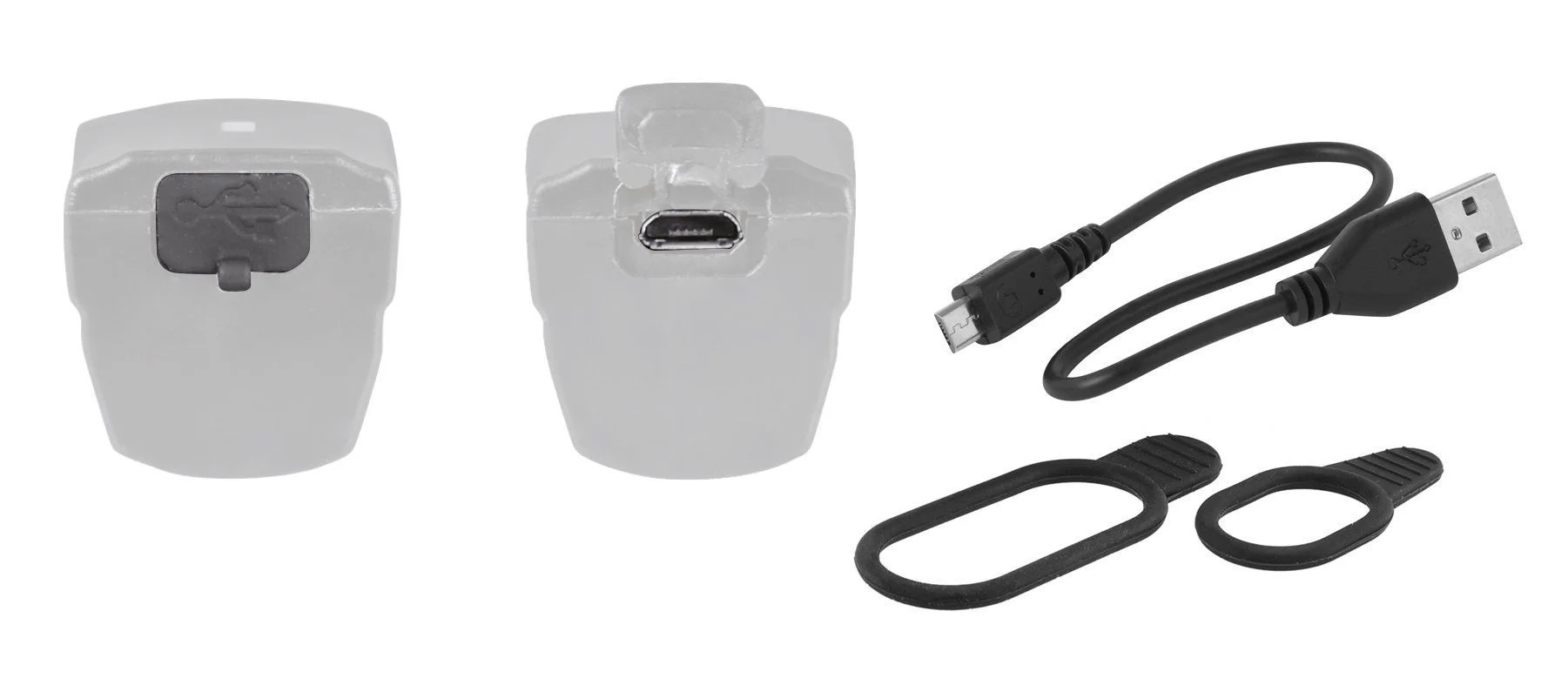 Фонарь передний Force VERT 110LM USB