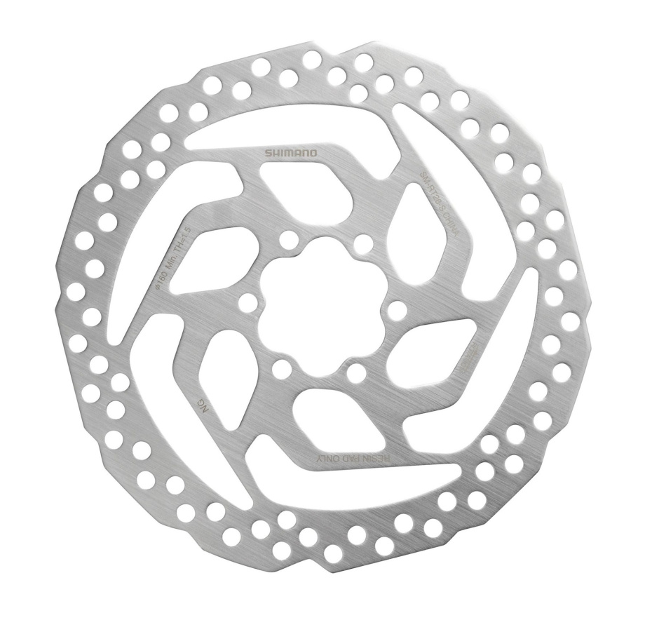 Ротор тормозной Shimano SM-RT26 (160 мм, 6 болтов)