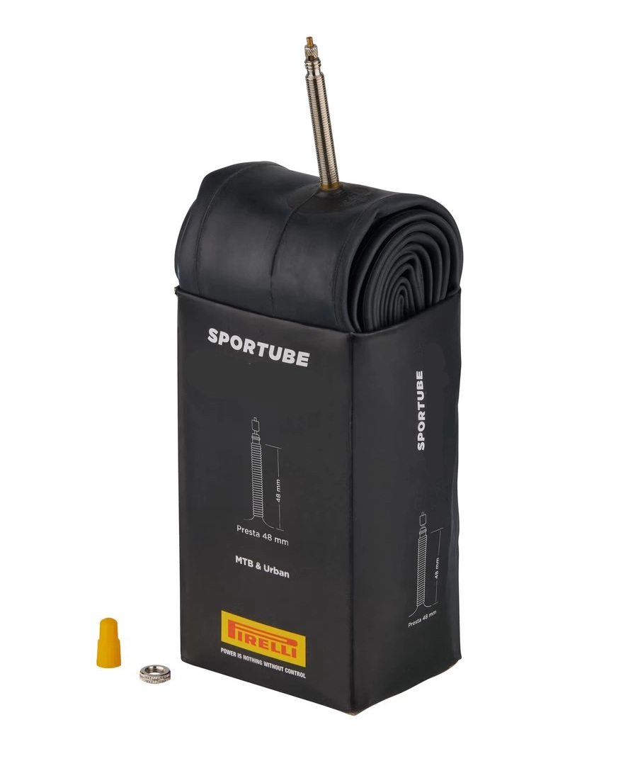 Велосипедная камера Pirelli SPORTUBE 27.5x2.10-2.40 (FV48 Presta)