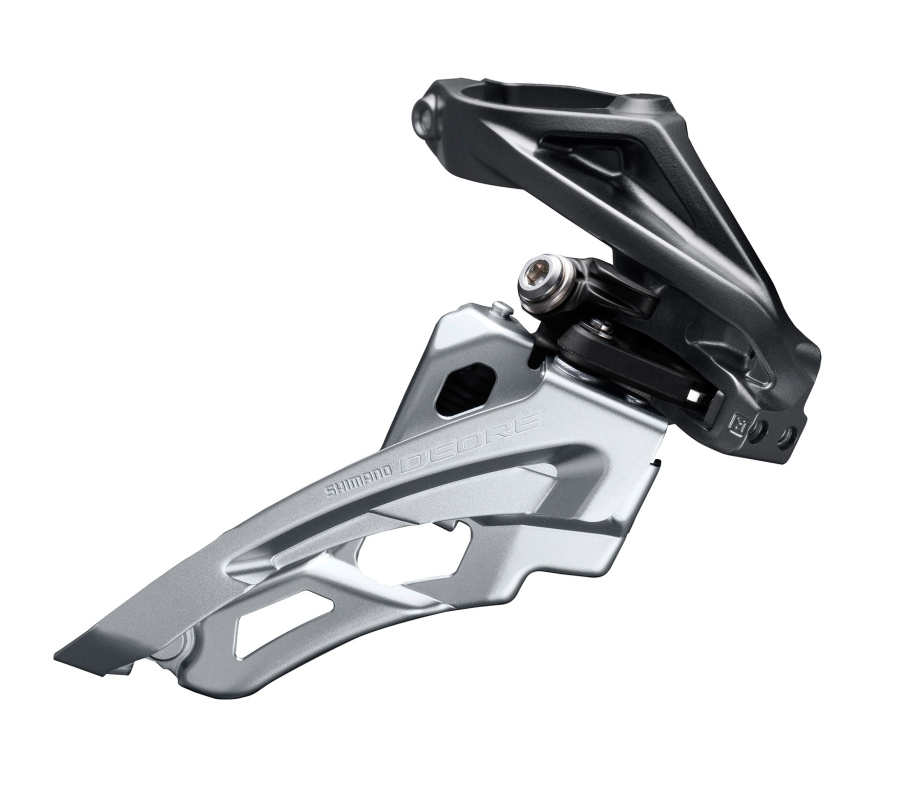 Передний переключатель Shimano Deore FD-M6000-M (3x10 скоростей, Side-Swing, хомут 34.9/31.8 мм)