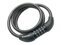 ЗАМОК ВЕЛОСИПЕДНЫЙ КОДОВЫЙ 10Х1000 ММ 567С-1010