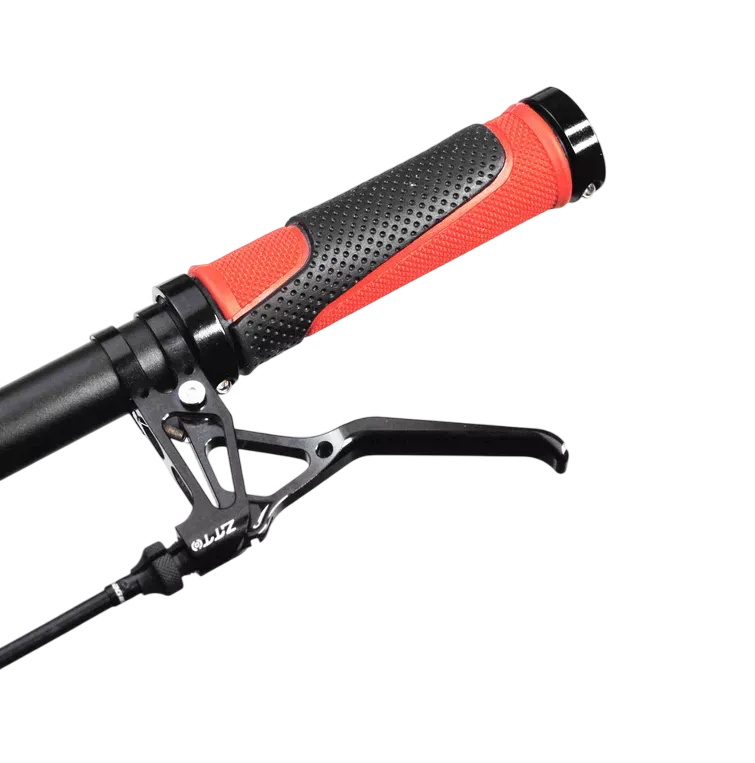 Грипсы Hualong HL-G308 (чёрный/красный, L-130 мм)