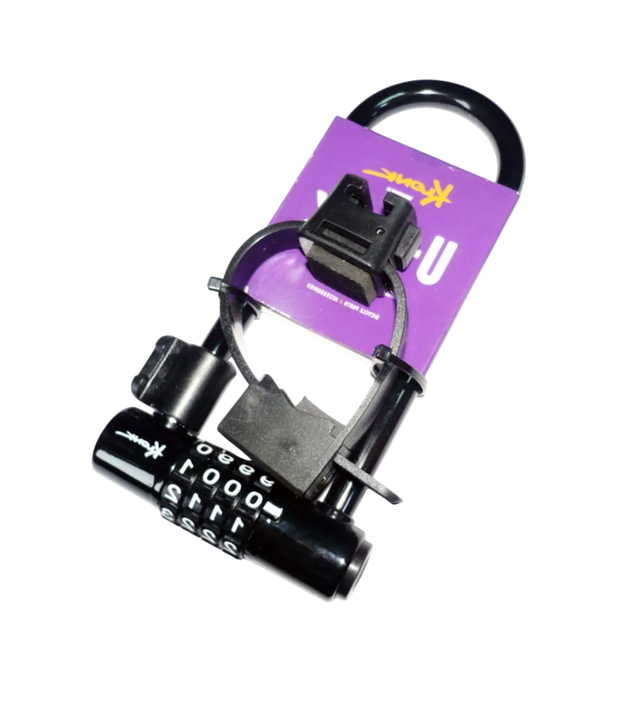 Замок U-lock Klonk 10391 (кодовый, 80x170 мм, черный)