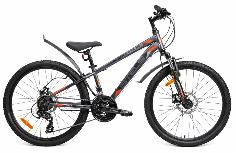 Велосипед Stels Navigator 400 MD 24″ (серый/красный)