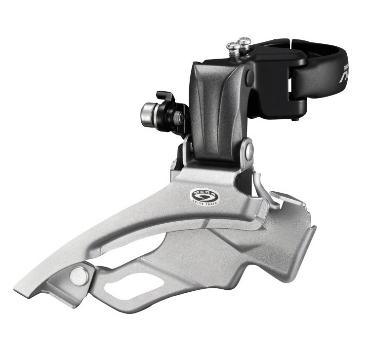 Передний переключатель Shimano Altus FD-M371 (3x9 скоростей, универсальная тяга)