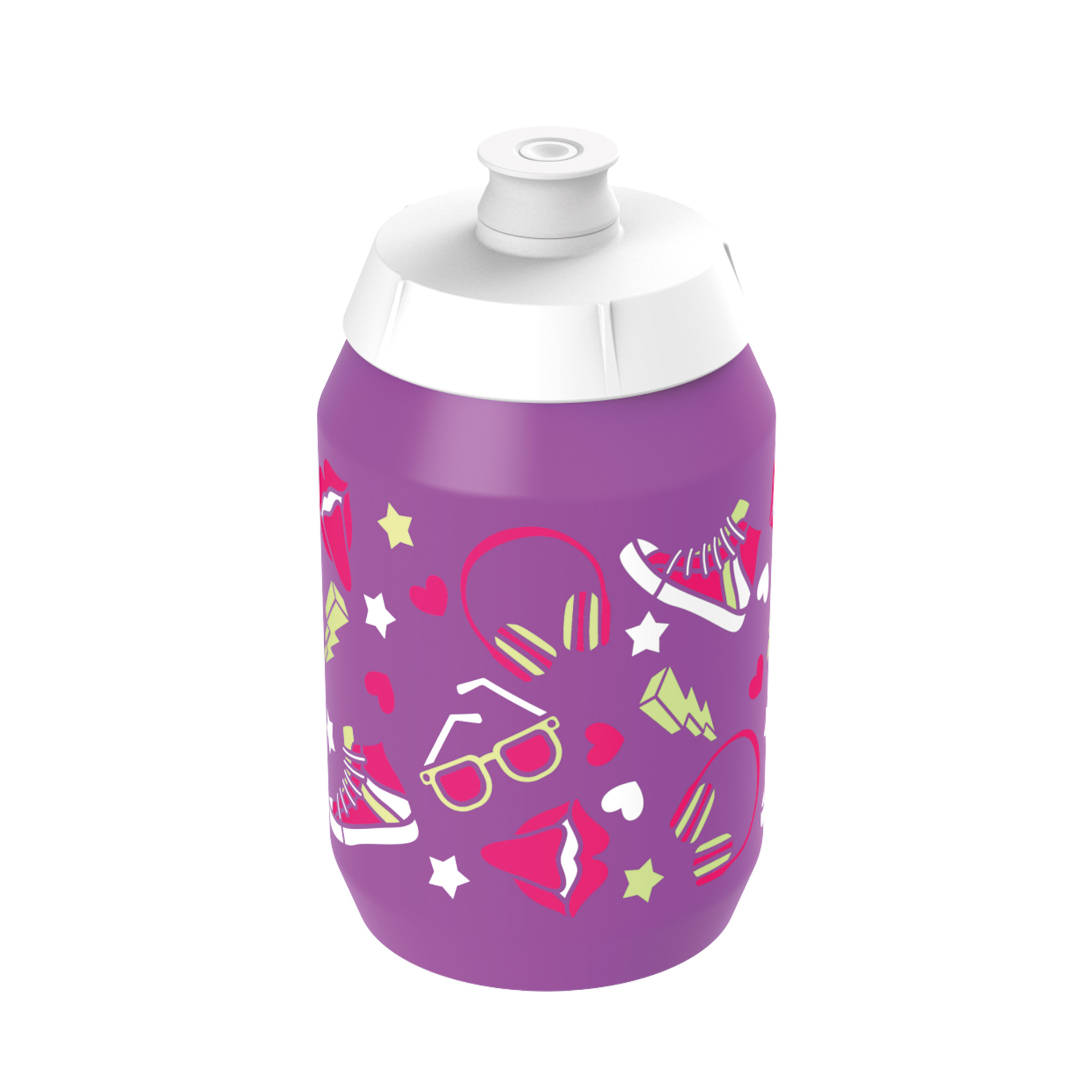 Фляга велосипедная Polisport 450 мл (фиолетовая)