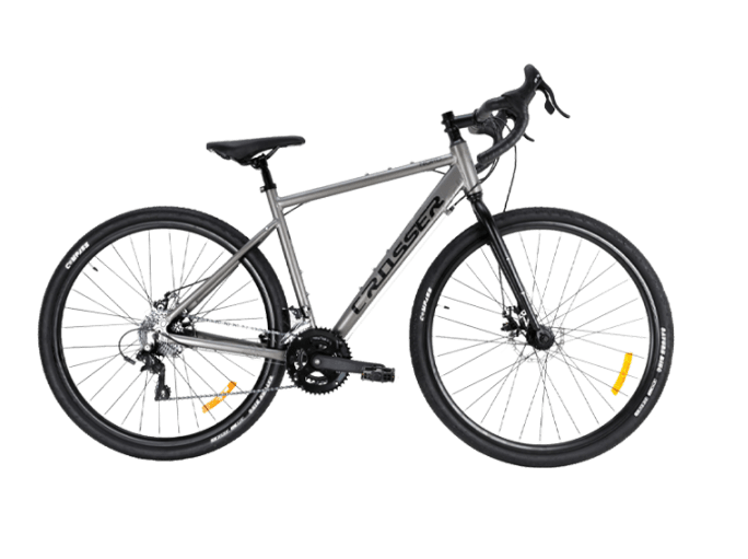 Велосипед Crosser NORD 700C (серый)
