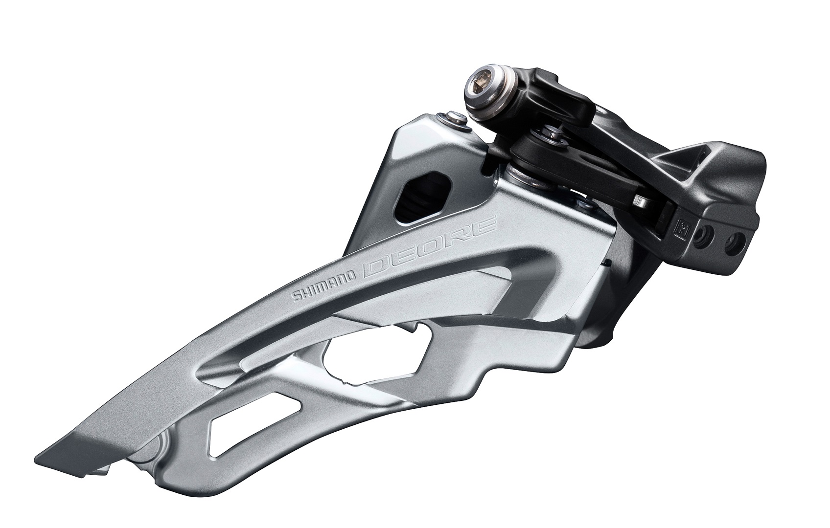 Передний переключатель Shimano Deore FD-M6000-M (3x10 скоростей, Side-Swing, хомут 34.9/31.8 мм)