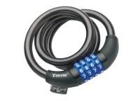 Замок велосипедный кодовый TONYON ø10мм х 1200мм 5231C-1012