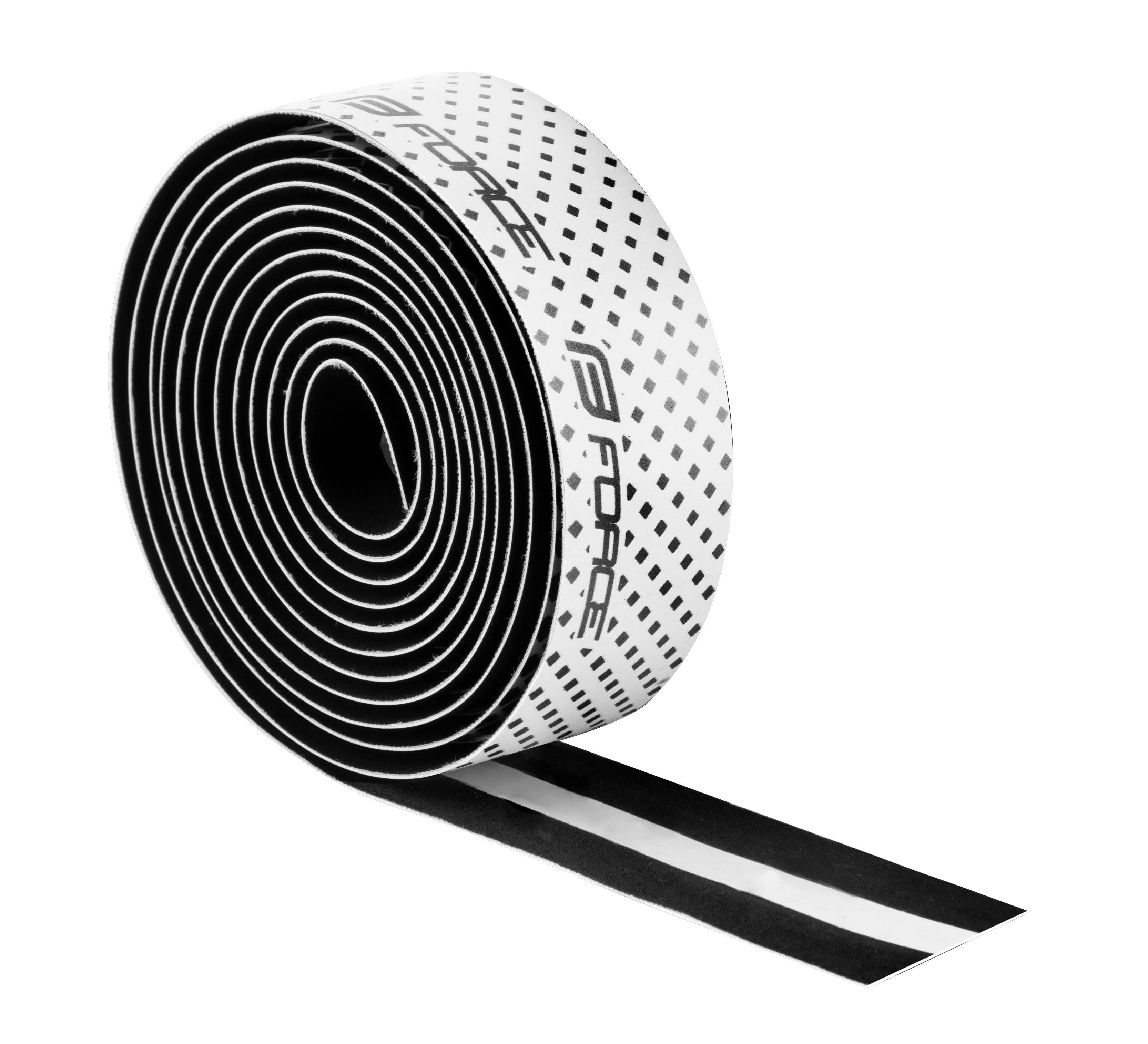 Обмотка руля Force EVA Dual (черно-белая)