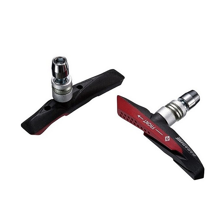 Тормозные колодки Baradine MTB-959V (чёрный/красный)