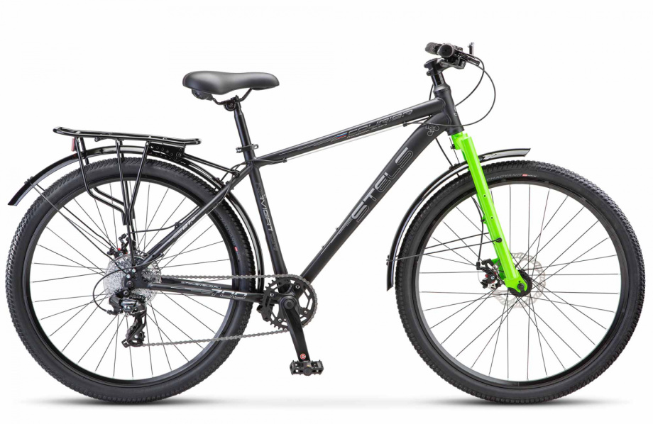 Велосипед Stels Navigator 705 MD 27.5″ Курьер (черный матовый)