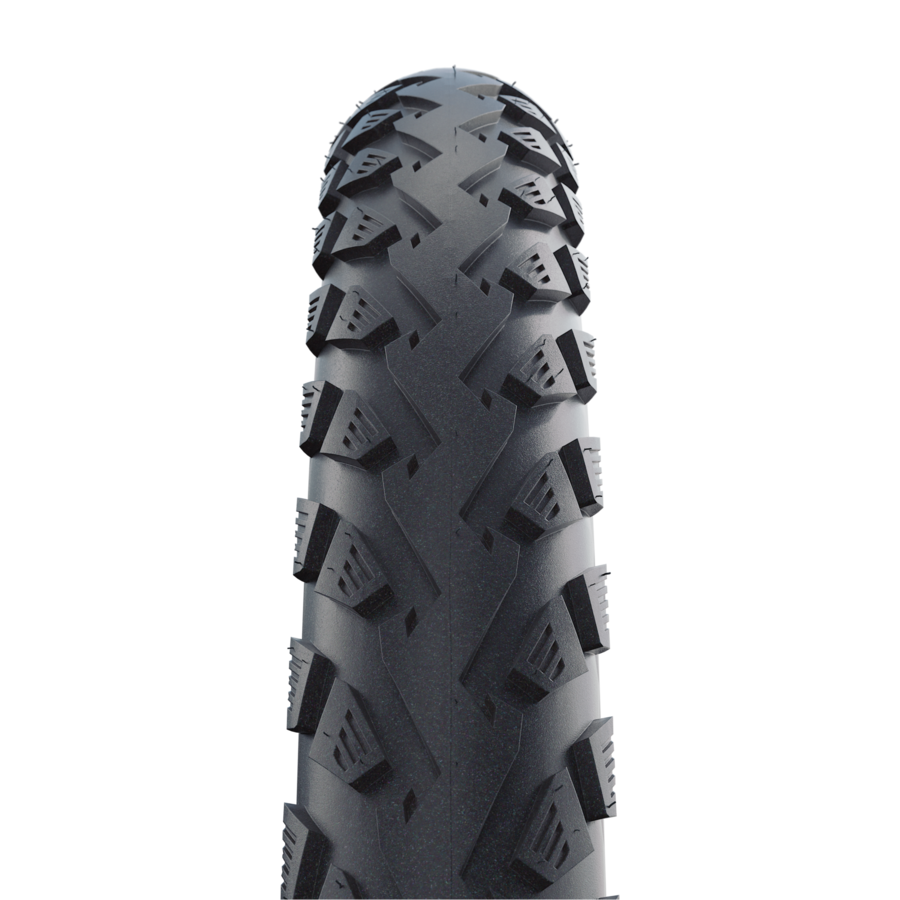 Покрышка Schwalbe Land Cruiser Plus 26x1.75 (47-559), PunctureGuard, Black+Reflex