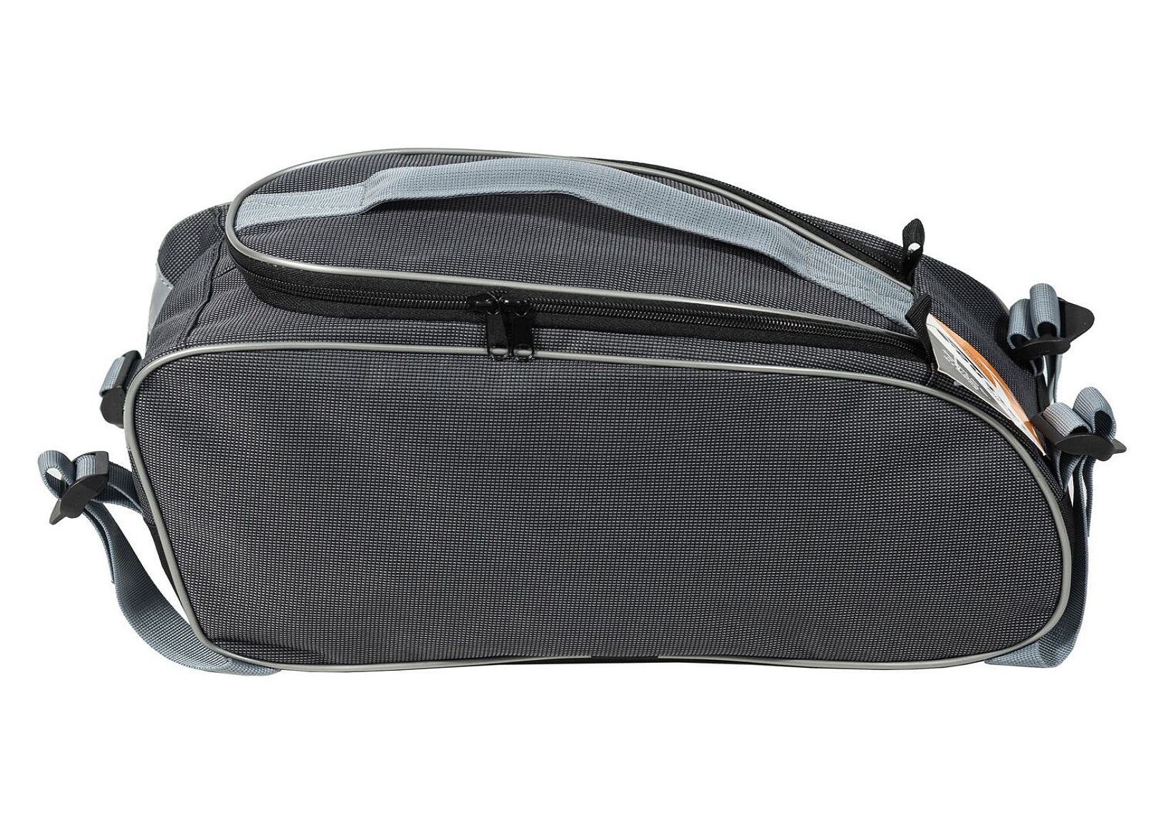 Велосумка Cource Джаст-1 на багажник (чёрно-серая)