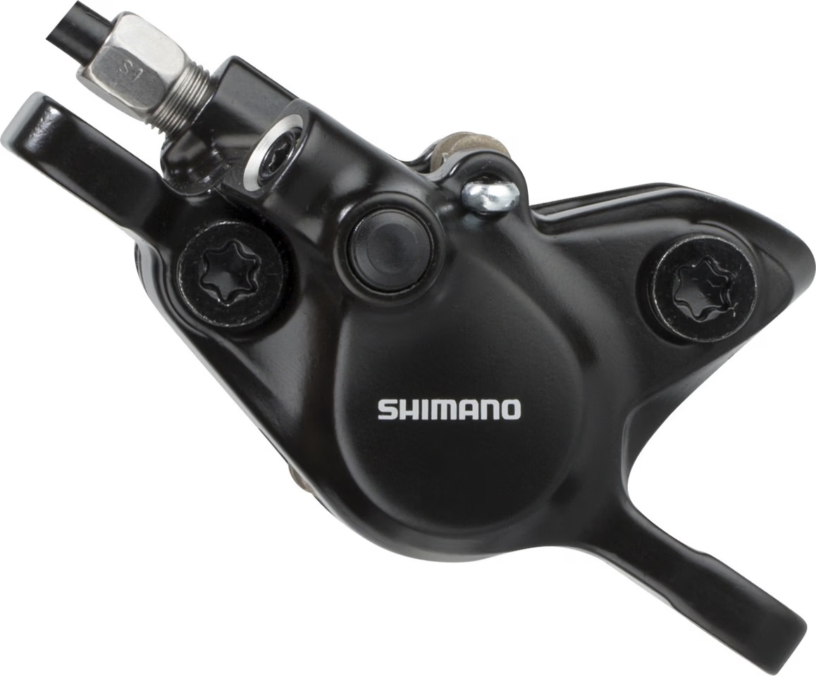Дисковый гидравлический тормоз Shimano MT200 (передний, комплект, без упаковки)