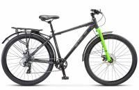 Велосипед Stels Navigator-700 Курьер MD 27.5" Z010 (черный матовый) 19"