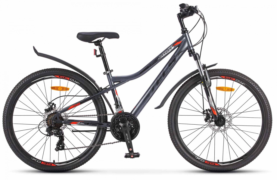 Велосипед Stels Navigator 510 MD 26″ (антрацитовый/красный)