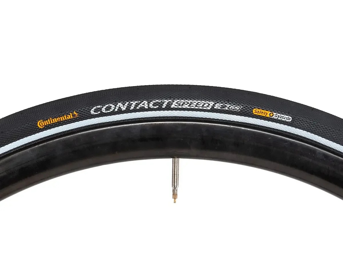 Велосипедная покрышка Continental 700x28C (28-622) CONTACT Speed, Black-Reflex