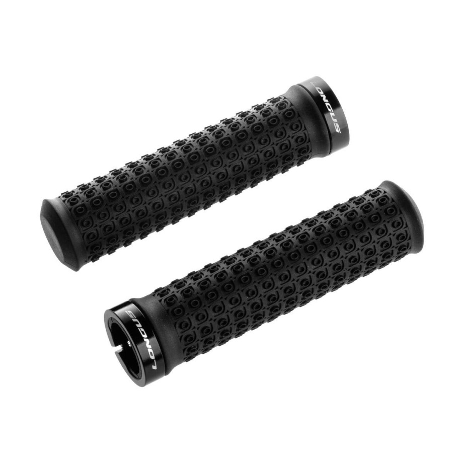 Ручки руля Longus DOTS (черные, L-132 мм)